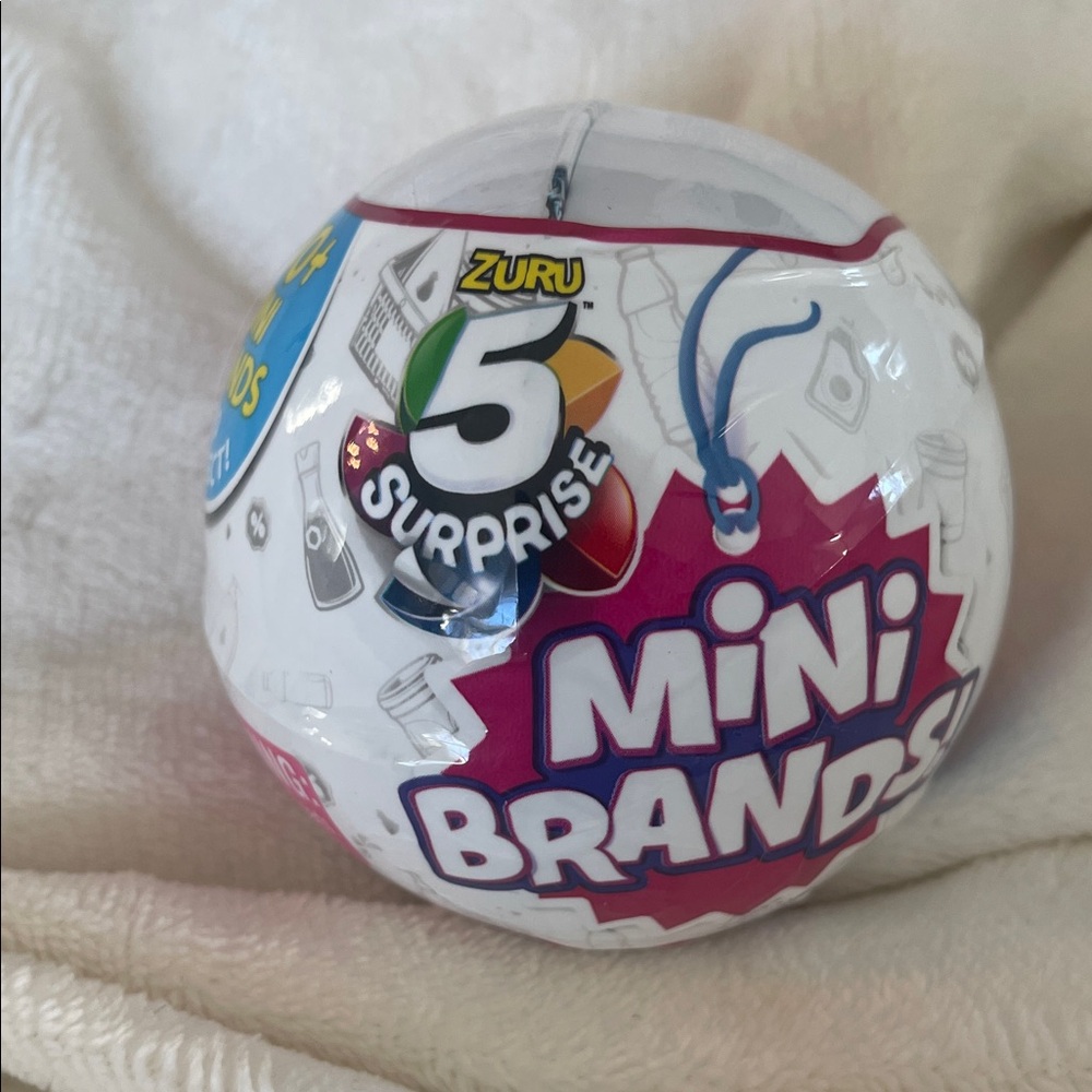 Zuru 5 Surprise Mini Shopping Brands Toy Ball new unopened.